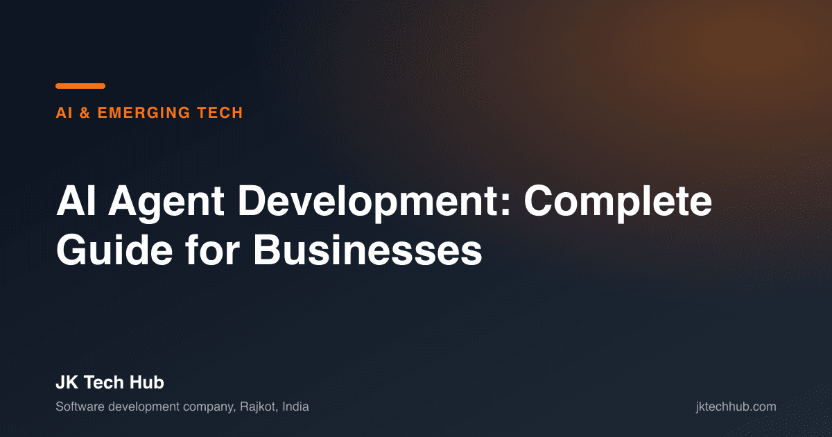 AI Agent Development: Complete Guide for Businesses [2026]