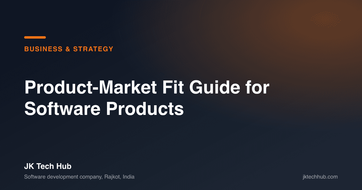 Product-Market Fit Guide for Software Products [2026]