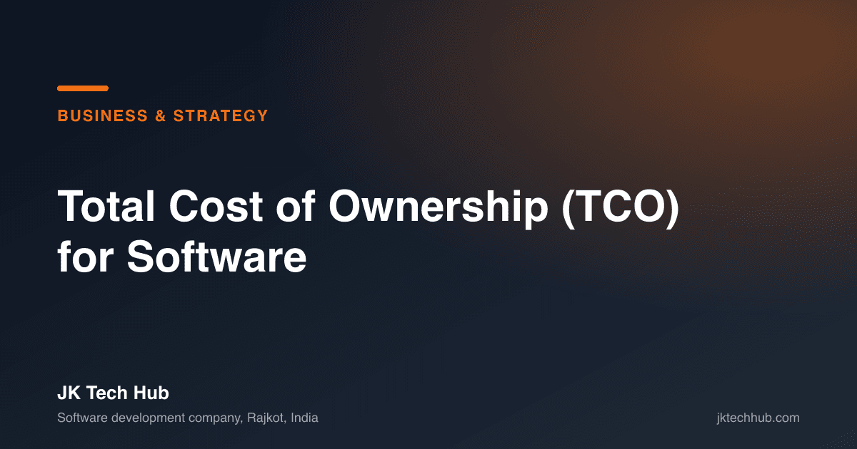 Total Cost of Ownership (TCO) for Software [Calculator + Guide]